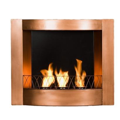 ► Cheap Indoor Or Outdoor Wall Mounted Gel Fireplace - Copper For Sales !