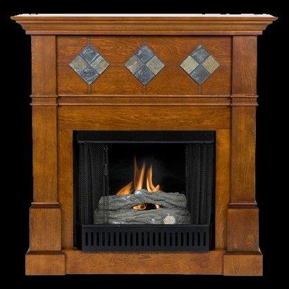 ► Cheap Morgan Gel Fireplace - Walnut For Sales !