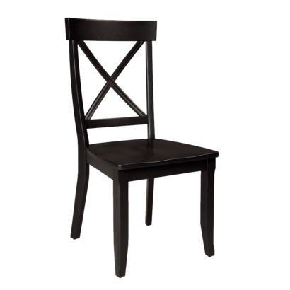 ► Dining Chair: Dining Side Chair - Black - Set of 2 Best Deals !