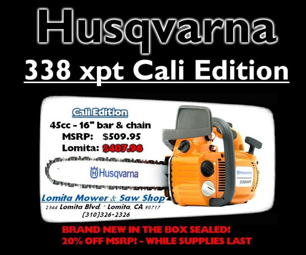 ► Husqvarna 338 XPT new in the box 20% OFF!