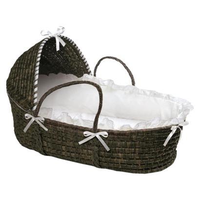 ► Moses Basket: Badger Basket Moses Basket with Hood and Bedding, Best Deals !