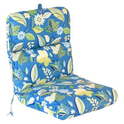 ► Patio Cushions Outdoor Deep Seat Patio Cushion: Blue Green Stripe Best Deals !