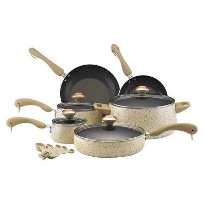 ► Paula Deen 15 pc Cookware Set - Oatmeal Best Deals !