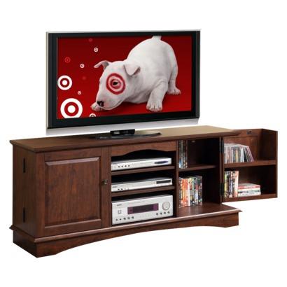 ► Wood TV Console with Inside Storage - 60