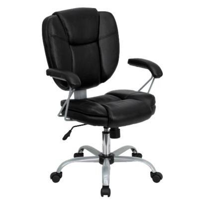 ★★ Cheap Leather Computer Chair - Black For Sales !