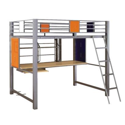 ★★ Cheap Teen Trend Loft Study Bunk Bed - Full For Sales !