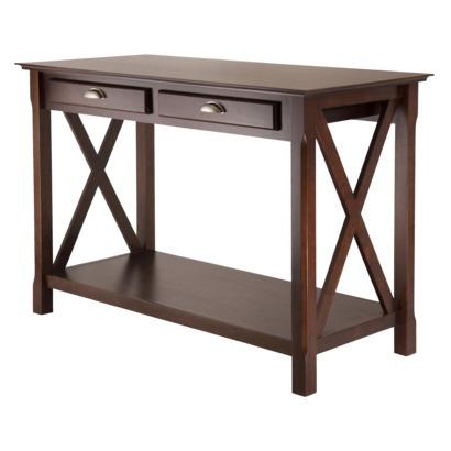★★ Cheap Xola Console Table With 2 Drawer - Cappuccino For Sales !