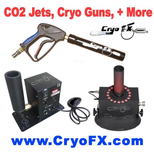 ★ CO2 Cannons for DJs and Performers