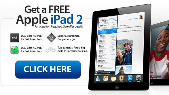 ♔ Get Your Free Ipad2 Promotional Giveaway!