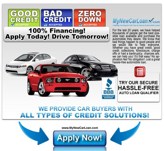 ♚♛ NO GAMES*EZ **Bad Credit Car Loans**Rates Start @ 2.95 %