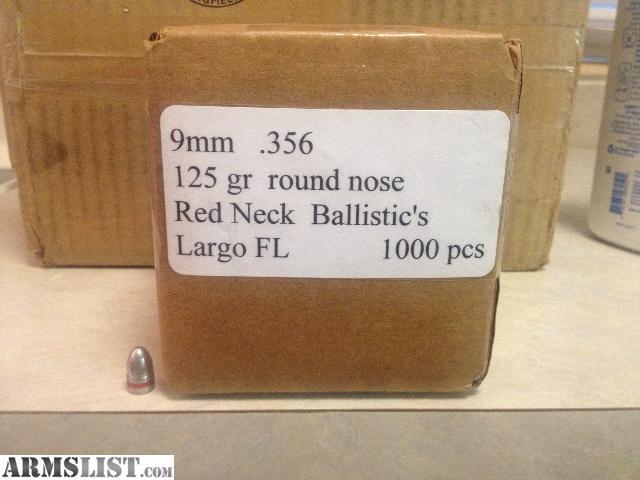9mm lead projectiles for sale
