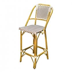 [ACF] - French style / Retro Style / Rattan Aluminum Barstools