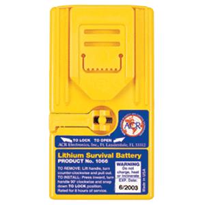 ACR Lithium Survival Battery for 2626 2727 and 2726A GMDSS Radios.