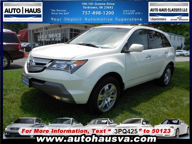 acura mdx w/tech w/res be informed 5024 automatic
