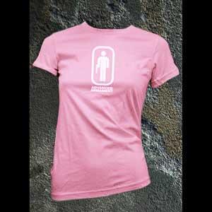 Advanced Armament Corp Apparel Large Pink Restroom T-Shirt 101325