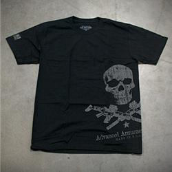 Advanced Armament Corp Mens X-Guns Side T-Shirt Large - Black