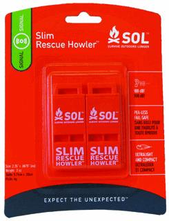 Adventure Medical Kits 0140-0010 Slim Rescue Howler Whistle /2