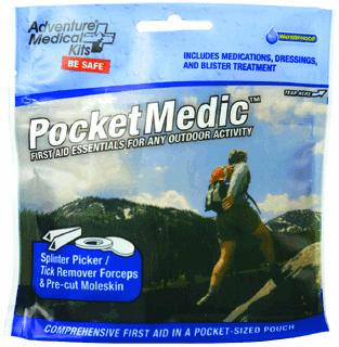 Adventure Medical Kits 0185-0101 Pocket Medic 2012+