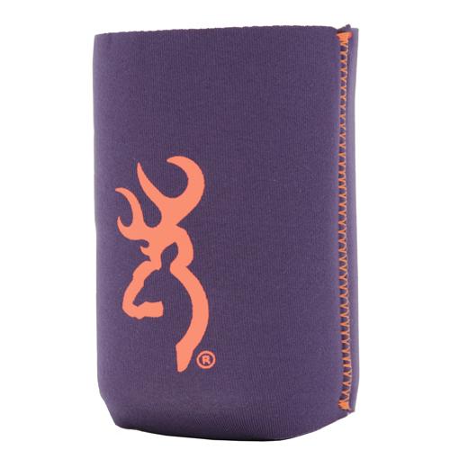 AES Outdoors BR-CAN-NO Browning Navy/Orange Can Coozies