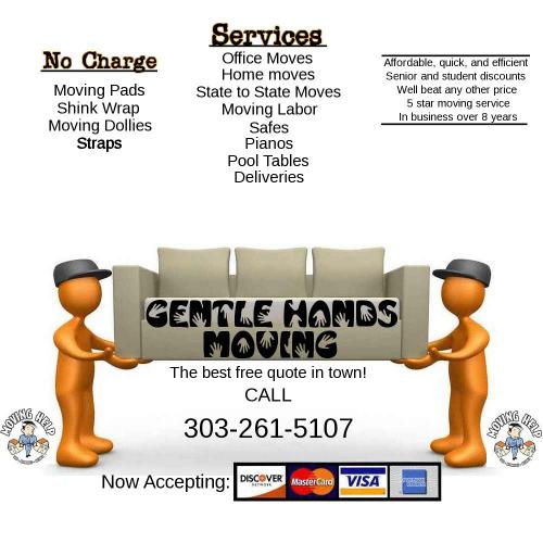 Affordable licensed and insured movers HHG00372