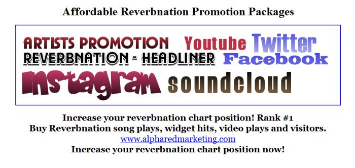 Affordable Reverbnation Promotion Packages -.-.-.-. . 8