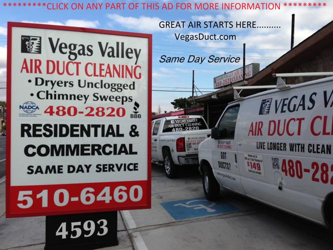 Air Duct Cleaning 702-480-2820