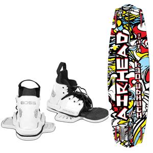 AIRHEAD Inside Out Wakeboard w/Boss Performance Bindings (AHW-50210)