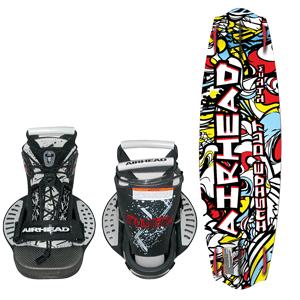 AIRHEAD Inside Out Wakeboard w/Clutch Bindings (AHW-5024)