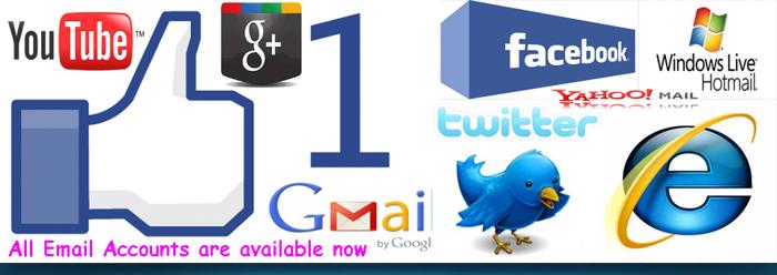 All Email Accounts are available with cheap rate