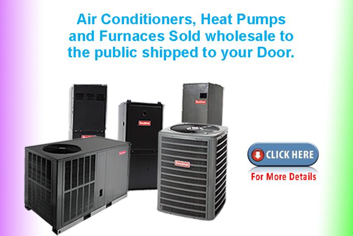 All types and sizes of Air Conditioners