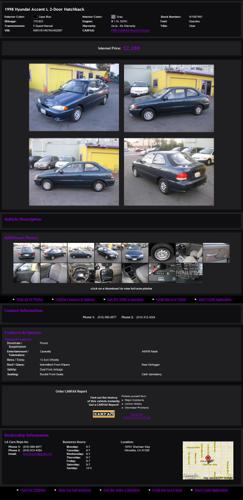 Almost Priceless 1998 Hyundai Accent L Bad Credit Welcome