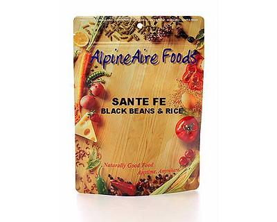 Alpine Aire Foods 10112 SantaFeBlkBeans&Rice Serves2