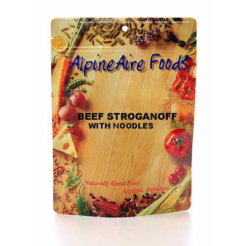 Alpine Aire Foods 10401 Beef Stroganoff Serves2