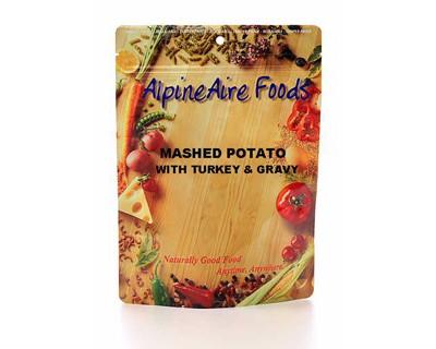 Alpine Aire Foods 11402 MashdPotatos&Grvy w/Trkey Serves2