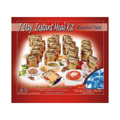 Alpine Aire Foods 86513 7 Day Meal Kit (25 Pouches)