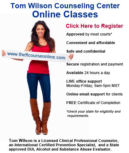 Altoona, Pennsylvania Online Shoplifting Petty Theft Classes by Licensed Counselor for Court