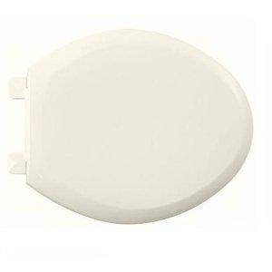 American Standard 5321.110.222 EverClean Elongated Toilet Seat with Slow Close Snap-Off Hinges, ...
