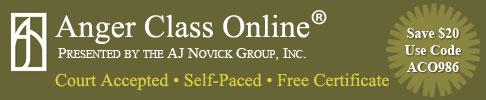 Anger Management Classes - Court Accepted & Self-Growth, $25.00 off! 100% Online, Guaranteed