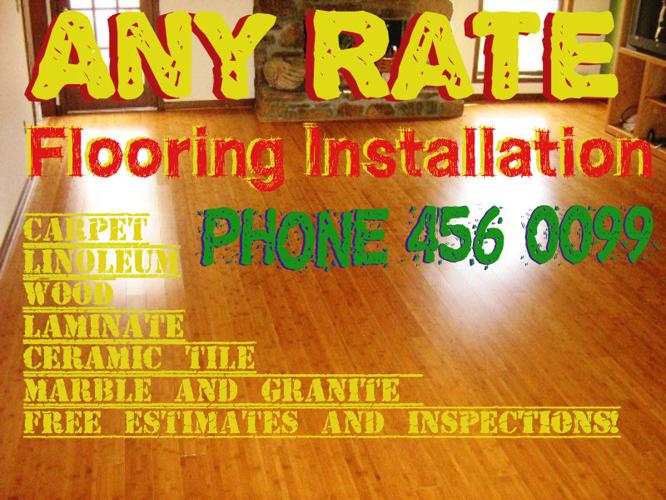 ANY RATE - Carpet & Flooring Install Service Fresno