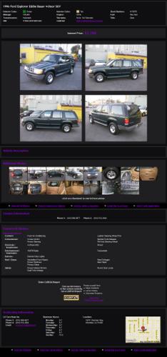 Approved 1996 Ford Explorer Eddie Bauer Be Positive