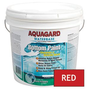 Aquagard Waterbased Anti-Fouling Bottom Paint - 2 Gallon - Red (10202)