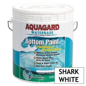 Aquagard Waterbased Anti-Fouling Bottom Paint - Gallon - Shark Whit.