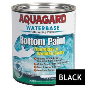 Aquagard Waterbased Anti-Fouling Bottom Paint - Quart - Black (10001)