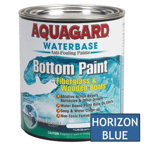 Aquagard Waterbased Anti-Fouling Bottom Paint - Quart - Horizon Blu.