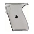 AR-15 Extreme Grips Checkered Aluminum Matte Clear Anodized