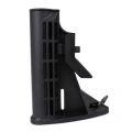 AR15 6pos Poly Stock Only Black