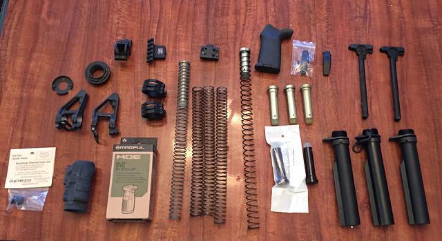 AR15 components for sale or trade - updated.