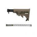 AR T6 Collapsible Stock Dark Earth