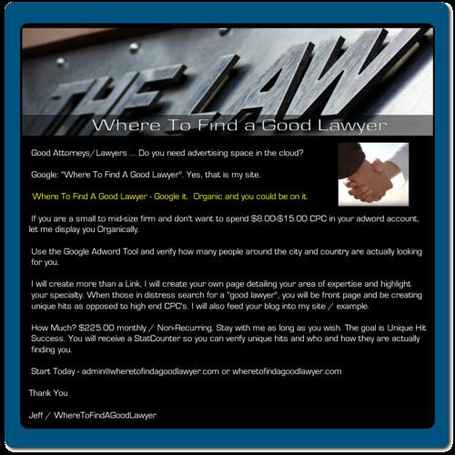 Are you an attorney and need Organic hits Now? Tired of high end CPC's?