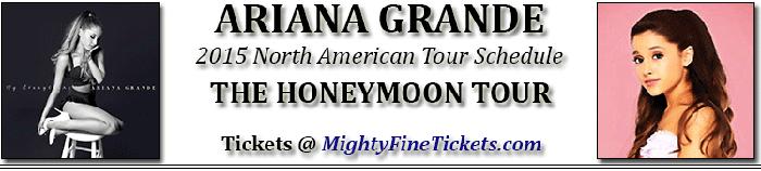 Ariana Grande Tour Concert in San Jose Tickets 2015 at SAP Center